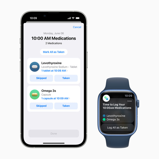 iPhone ve Apple Watch yeni ?la? Tedavisi ?zelli?ini g?steriyor.
