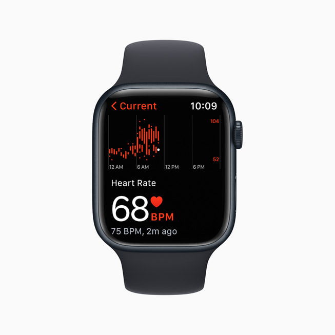 Apple?Watch Series?8’de kalp at??? h?z? istatistikleri g?steriliyor.