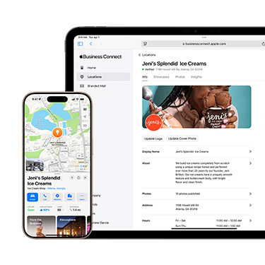 ????????????????? iPad ???????????????? Apple Business Connect ?????????????????? ??????????? iPad ?? iPhone ???????????????????????????????????? Apple