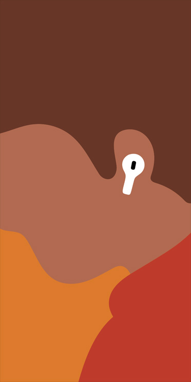 Gros plan sur le profil gauche d’un homme portant des AirPods Pro 3