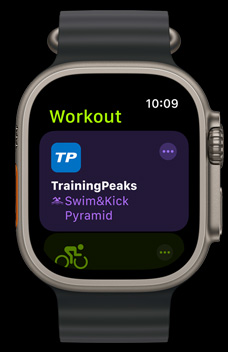 ????? TrainingPeaks ????? ??? ???? Apple Watch Ultra 2.